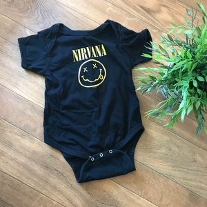 NIRVANA onesie short sleeved